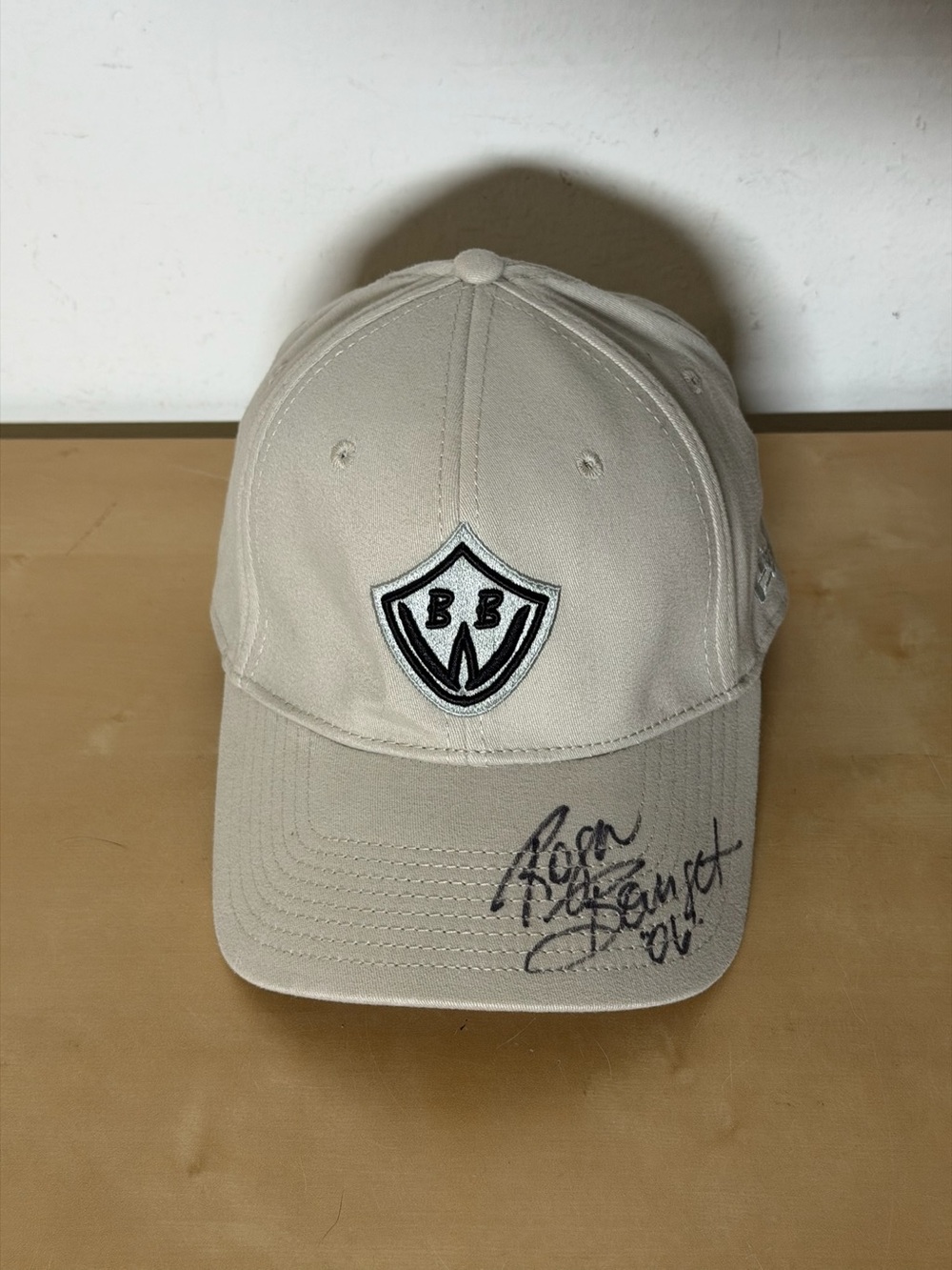 Roger Bourget Signed New Era 1-Flex Hat Autograph Bourget Bike Works NWT